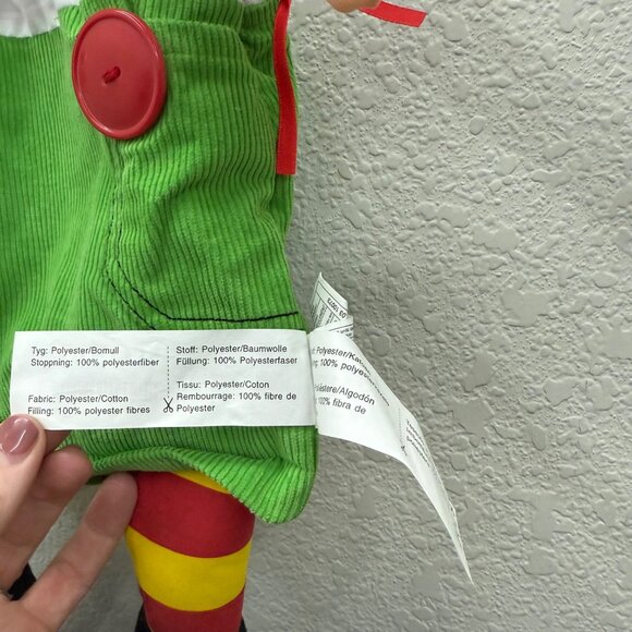 Ikea Tosig Clown Soft Toy With Zip Back Pocket - Picture 4 of 8